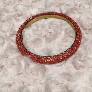 Lilly Pulitzer coral bangle